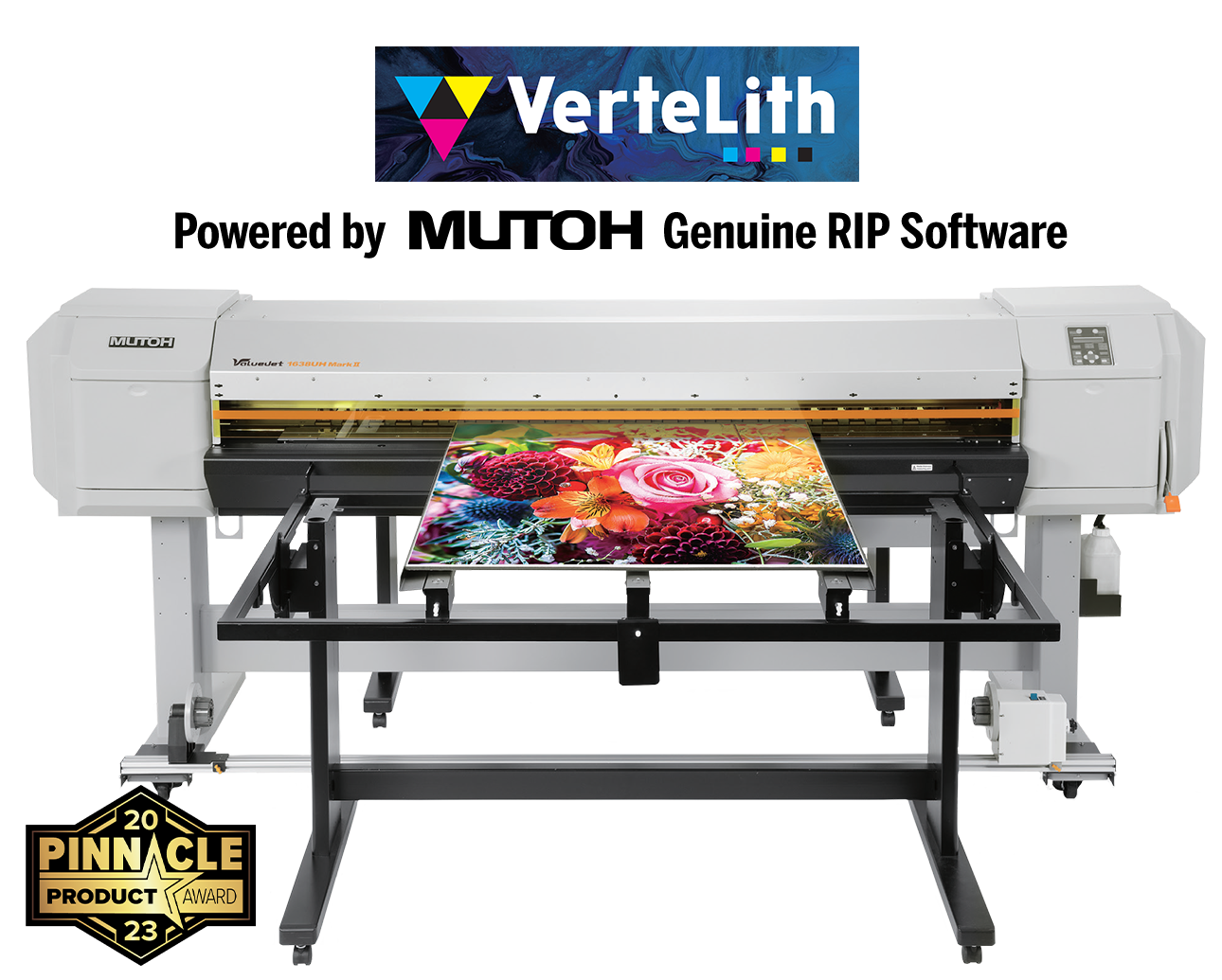 Mutoh ValueJet 1638UH2 64 inch Hybrid UV Printer