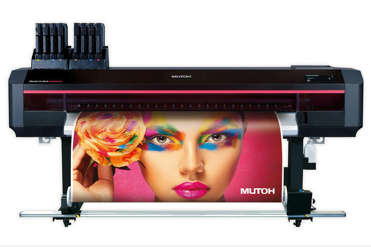 Mutoh XpertJet 1682SR Pro Dual Head 64" Eco Solvent Printer