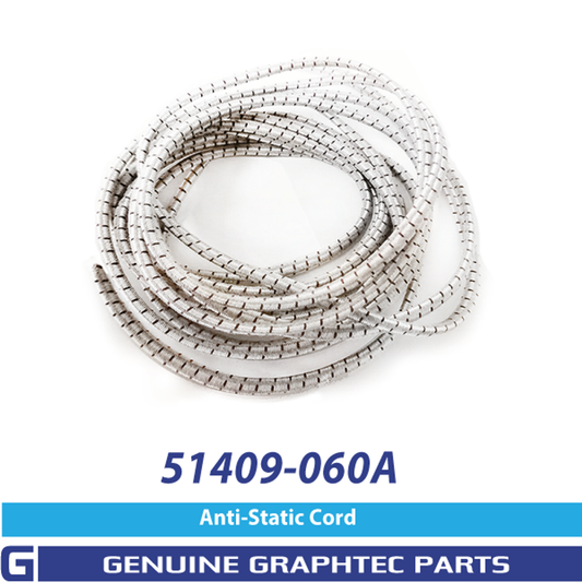 Graphtec anti-static cord for FC, CE Series, 2 cords/pk (51409-060A)