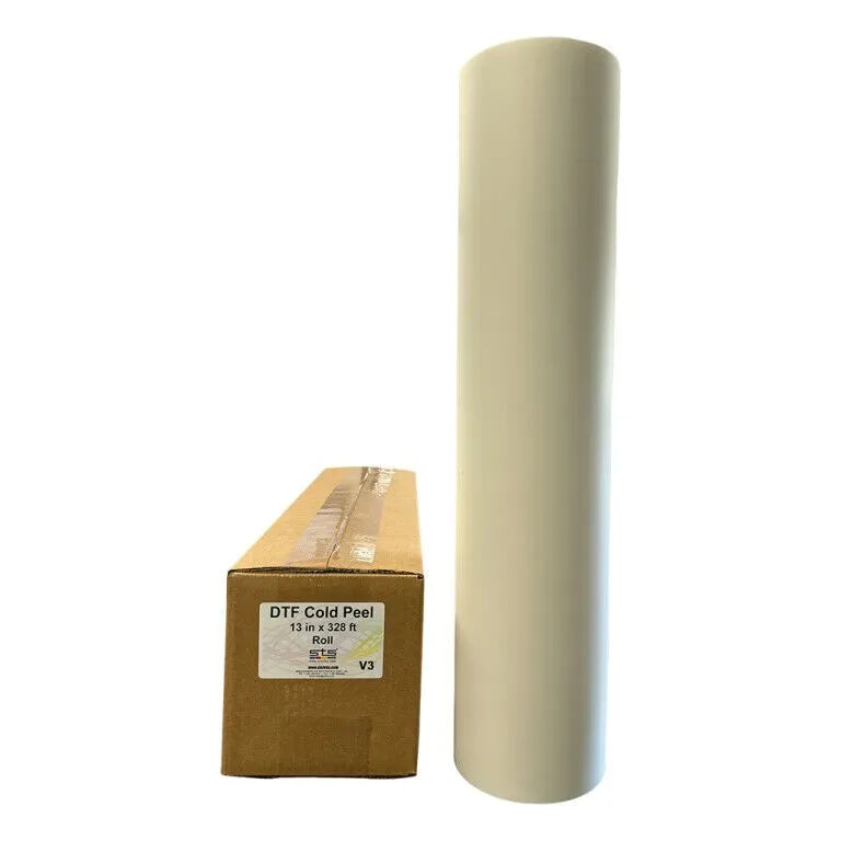 STS Inks DTF Cold Peel Film 13″ x 328ft Roll (V2)
