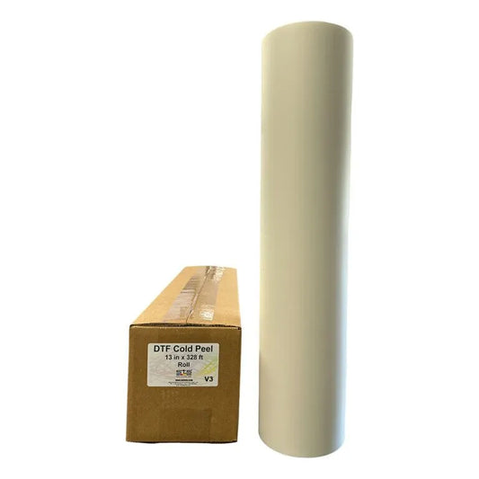 STS Inks DTF Cold Peel Film 13″ x 328ft Roll (V2)