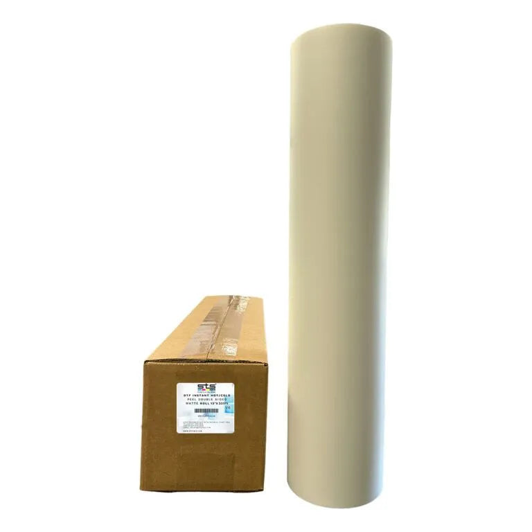 STS Inks DTF Film 13″ X 325″ Instant Hot / Cold Peeling Double Sided Matte (V6)