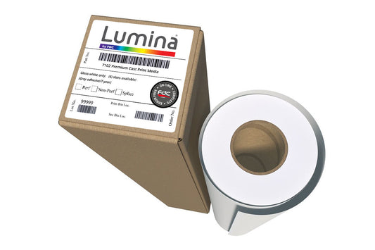 Lumina 7102 - Premium Cast Print Film w/Grey Adhesive (7-Year, 2.0 Mil)
